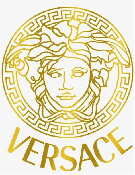 versace logo border vector|versace logo download.